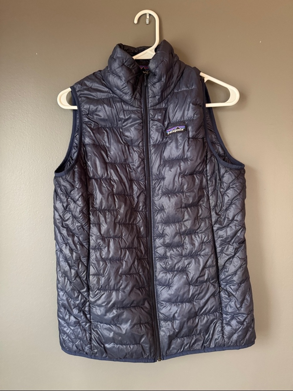 Patagonia Women's Navy Quilted Packable Vest